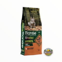 Monge bwild all breeds grainfree adult anatra e patate KG 12