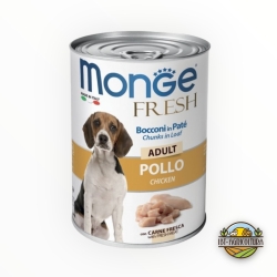 Monge fresh bocconi in pate' adult pollo 400 gr