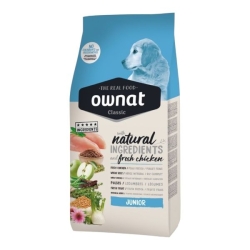 Ownat Dog CLASSIC Junior Pollo con mela e riso 4 KG