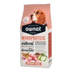 Ownat Dog CLASSIC MONOPROTEICO Iberian Pork 4 KG