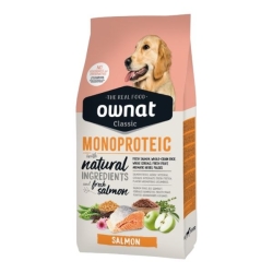 Ownat Dog CLASSIC MONOPROTEICO Salmone 12 KG