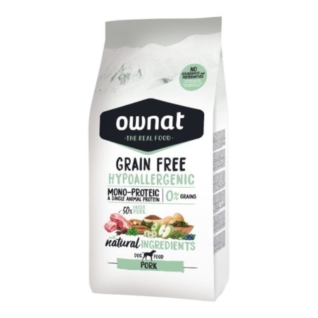 Ownat Dog GRAINFREE Hypo Maiale 12 KG