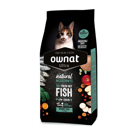 Ownat Cat ULTRA ageing pesce 1.5 KG