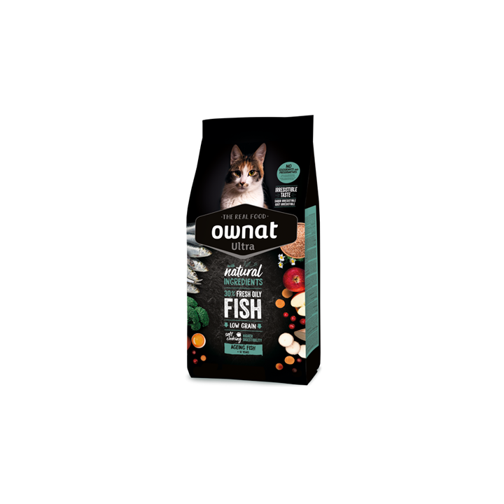 Ownat Cat ULTRA ageing pesce 1.5 KG