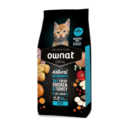 Ownat Cat ULTRA kitten pollo e tacchino 1.5 KG