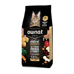 Ownat Cat ULTRA young sterilized pollo e tacchino 1.5 KG