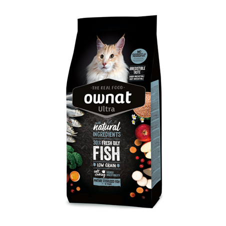 Ownat Cat ULTRA mature sterilized pesce 1.5 KG