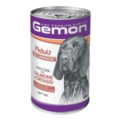 Gemon dog bocconi Adult all breeds salmone e ortaggi 1250 gr