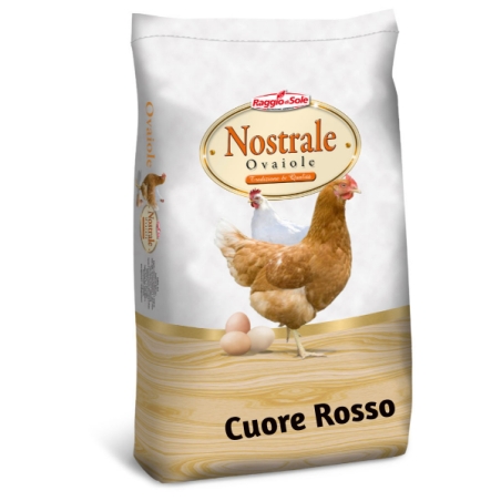 Raggio di Sole Cuore Rosso sbriciolato KG 22