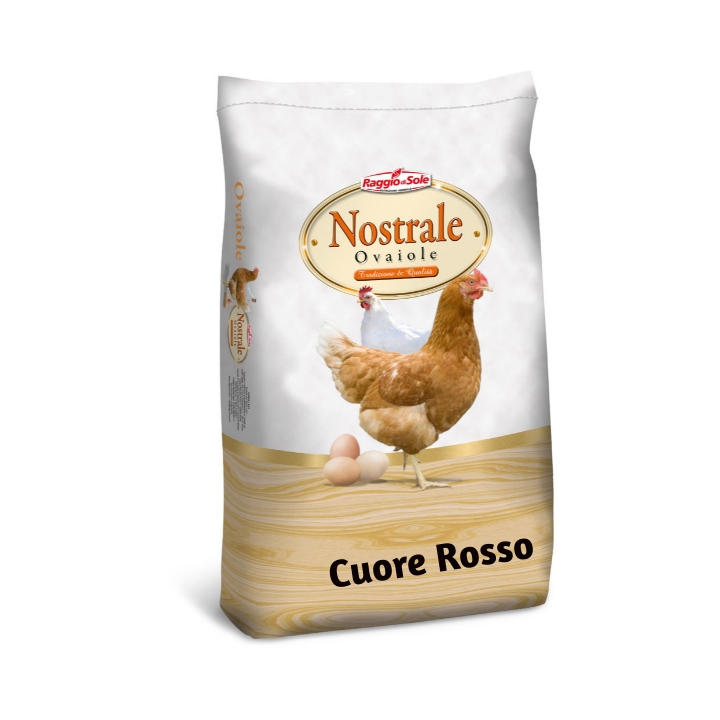 Raggio di Sole Cuore Rosso sbriciolato KG 22